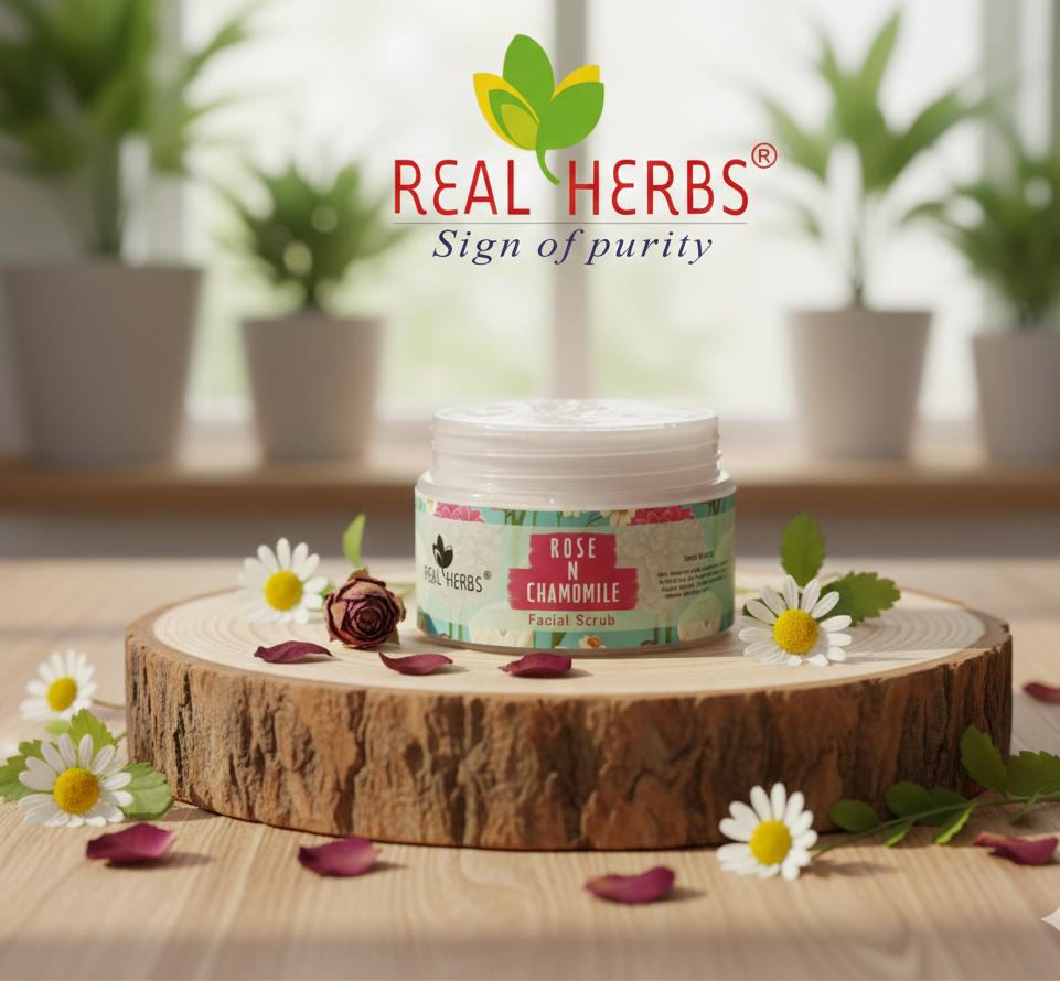 Rose CHamomile Scrub