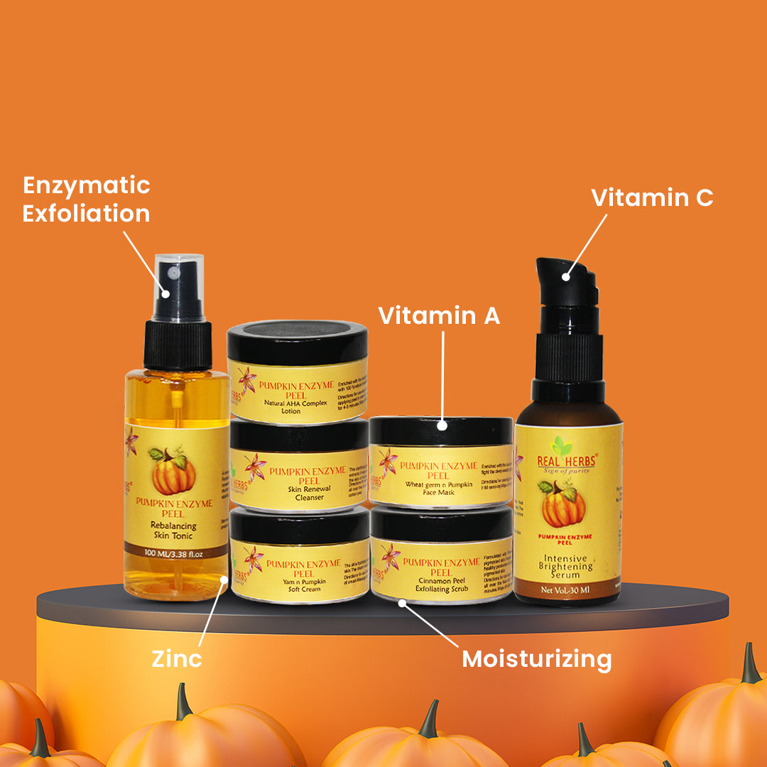 Pumpkin Enzyme Peel (Curing Pigmentation Treatment)